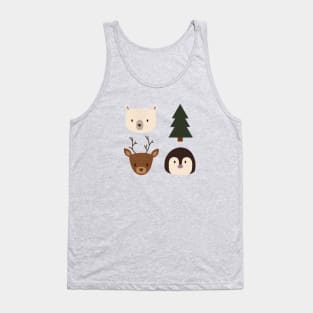 Arctic Creatures Tank Top